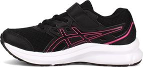 img 3 attached to 🏃 Revitalize Your Performance with ASICS Black Reborn Girls' Athletic Running Shoes