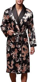 img 4 attached to 🌙 Comfortable and Stylish VERNASSA Sleeve Bathrobe Sleepwear Loungewear: Experience Ultimate Relaxation