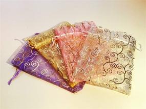 img 4 attached to Premium Organza Drawstring Assorted Jewelry Gift Wrapping Supplies