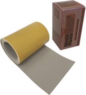 🛠️ mastaplasta self-adhesive leather & vinyl repair roll - 60 x 4 inch, beige: instant fix for damaged upholstery logo