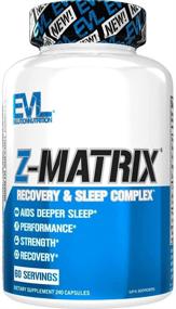 img 4 attached to 💤 Evlution Nutrition Z Matrix: Ultimate Nighttime Recovery and Sleep Support for Optimal Performance (60 Servings)