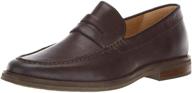 sperry exeter loafer amaretto leather men's shoes in loafers & slip-ons logo