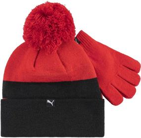 img 2 attached to PUMA Little Evercat Beanie Bright Boys' Accessories
