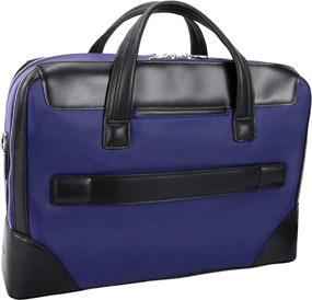 img 2 attached to Dual Compartment Laptop Briefcase Nylon