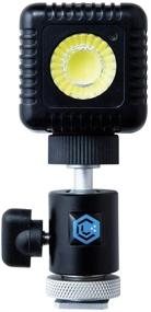 img 3 attached to Lume Cube DSLR Camera Shoe Mount for Sony, Canon, Nikon, Fuji, Panasonic - Includes ⅜ Light Stand Adapter and 360º Rotating Ball-Head for Enhanced Versatility