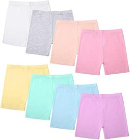img 4 attached to Boyiee 8 Girls Dance Shorts: Ideal Gymnastics and Yoga Bike Shorts for Safety and Fitness