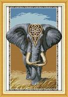 joy sunday® вышивка рукоделие слон логотип