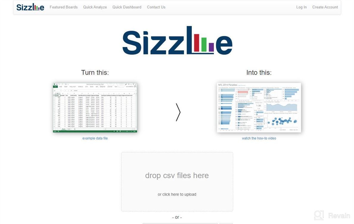 img 1 attached to Sizzle Analytics review by Chris Peck