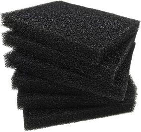 img 4 attached to Aquarium Bio Filter Media Sponge: 6pcs Foam Filter Pad Inserts for ML350 - Enhanced Filtration Efficiency