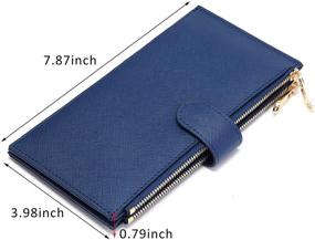 img 2 attached to 👛 FEITH FELLY: Stylish Bifold Wallet with Blocking Technology - Perfect for Women's Handbags & Wallets
