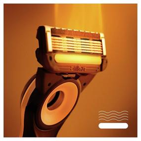 img 2 attached to 🔥 Stay Smooth and Warm with Gillette Heated Razor for Men: 8 Count Blade Refills Included!