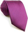 shlax wing fuchsia neckties inches logo