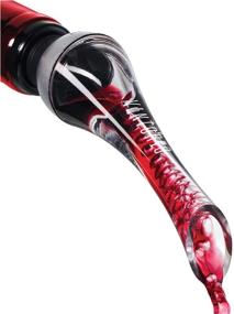 img 4 attached to 🍷 Enhance Your Wine Experience with Vintorio Wine Aerator Pourer - Ultimate Aerating Pourer and Decanter Spout (Silver)