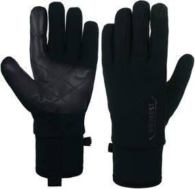 img 4 attached to 🧤 B FOREST Touchscreen Resistant Thermal Lightweight Men's Gloves & Mittens - Innovative Accessories