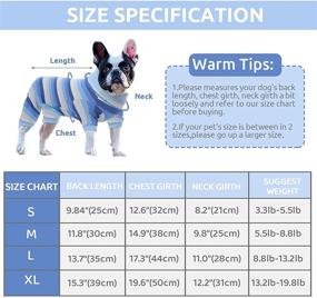 img 1 attached to 🐶 SAWMONG Dog Surgery Recovery Suit for Small to Medium Dogs - Prevent Licking, Substitute E-Collar &amp; Cone, Pet Surgical Bodysuit for Post-Op Healing