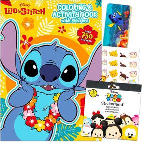 img 2 attached to Наклейки Disney Stitch Coloring Activity