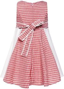 img 3 attached to Charming Vintage Floral Swing Dresses for Girls - Bonny Billy Kids Party Attire