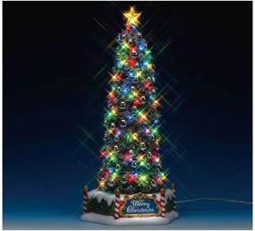 img 3 attached to Discover the Enchanting Lemax New Majestic Christmas Tree Figurine, in Vibrant Multi-Colored