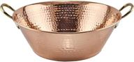 solid copper hammered preserve pan логотип