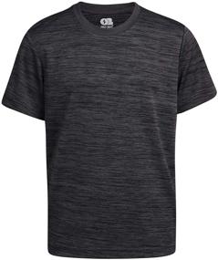 img 1 attached to 👕 Высокотехнологичные футболки Dry-Fit высокой производительности для мальчиков: набор из 4 штук