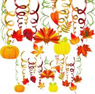 thanksgiving hanging decorations streamers assorted logo
