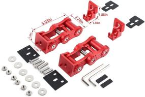 img 3 attached to 🔒 Premium Aluminum JeCar Hood Latches: Perfect Fit for 2018-2021 Jeep Wrangler JL JLU & 2020-2021 Gladiator JT