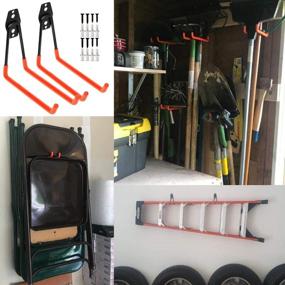 img 3 attached to 🔧 Optimize Your Garage Space with Extended Organizer Garage Storage Hooks