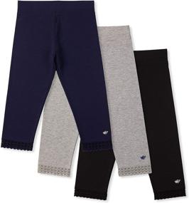 img 4 attached to 🍀 Lucky Me Leggings: Must-Have Waistband Essentials for Girls' Clothing