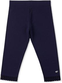 img 2 attached to 🍀 Lucky Me Leggings: Must-Have Waistband Essentials for Girls' Clothing