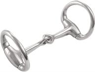 🐴 weaver leather miniature eggbutt snaffle bit, 3.5": a gentle and durable snaffle bit for miniature horses logo