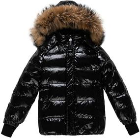img 4 attached to Orangemom Winterproof Children Snowsuit Outerwear Boys' Clothing in Jackets & Coats