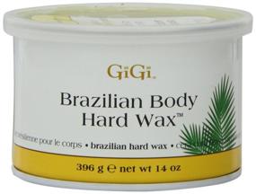 img 1 attached to 🔥 Gigi Tin Brazilian Body Hard Wax 14oz (414ml) (3 Pack): Superior Hair Removal Solution