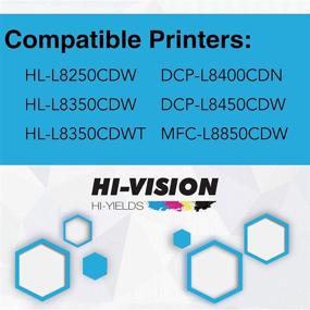 img 1 attached to High-Yield TN-336BK/TN336C/TN336Y/TN-336M TN336 TN 336 Printer Toner Cartridge Set - HI-Vision Compatible, Black/Color Combo, for HL-8250CDN, HL-8350CDW, HL-8350CDWT, MFC-L8600CDW, MFC-L8850CDW