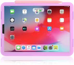 img 2 attached to ZALU Fully Protection Silicone Case Sleeve Holder Grip + Nib Cover Compatible With Apple Pencil (2Nd Generation) (Pink)