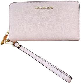 img 4 attached to Michael Kors Multifunction Pebbled Wristlet