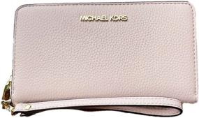 img 2 attached to Michael Kors Multifunction Pebbled Wristlet
