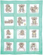 teddy bears nursery quilt blocks logo