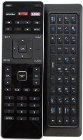 img 2 attached to QWERTY Keyboard Remote Compatible with Vizio Smart TV Models M602I-B3, M322I-B1, M422I-B1, M602I-B3, P502UI-B1E, P602UI-B3, M652I-B2, M552I-B2, M702I-B3, M502I-B1