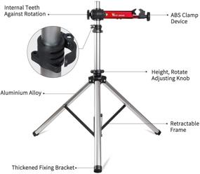 img 3 attached to ANGGOER Bike Repair Stand Quick Release: Adjustable, Portable & Sturdy Maintenance Rack for Road & Mountain Bikes - 85 lbs Capacity