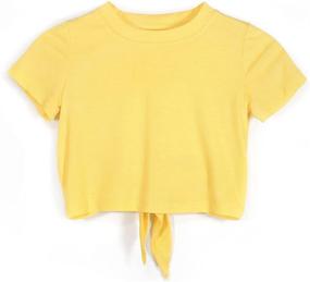 img 4 attached to 👚 QianSiLi Premium Children's Girls' Shirts with Sleeves in Tops, Tees & Blouses