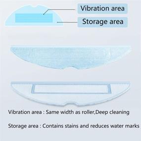 img 2 attached to Replacement Microfiber Cleaning Roborock Accessories Vacuums & Floor Care