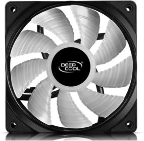 img 1 attached to Enhance Cooling Performance with DEEPCOOL RF120 3in1 RGB LED PWM Fans & ASUS Aura Sync Compatibility