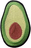 avocado fruit embroidered applique patch logo