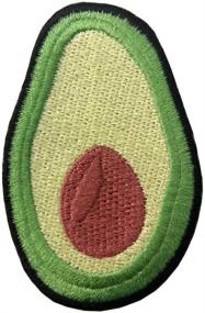 img 4 attached to Avocado Fruit Embroidered Applique Patch
