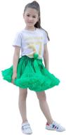 🎀 adorable baby girl tulle skirt: extra fluffy 36-color petticoat for tutu-loving girls (6m-10t) logo