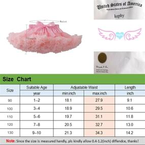 img 3 attached to 🎀 Adorable Baby Girl Tulle Skirt: Extra Fluffy 36-Color Petticoat for Tutu-Loving Girls (6M-10T)