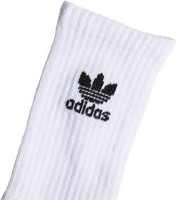 img 2 attached to adidas Originals Kids Unisex Trefoil Cushioned Crew Socks (6-pair)