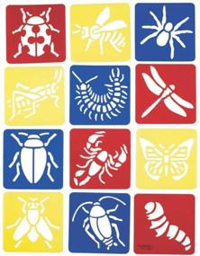 img 1 attached to 🐞 Engaging Big Bug Stencils: 12 Pieces for Interactive Learning Activities in Kids' Education