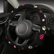 autojing paws steering wheel cover logo