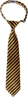 stylish striped woven pre tied neckties for boys - retreez boys' accessories collection logo